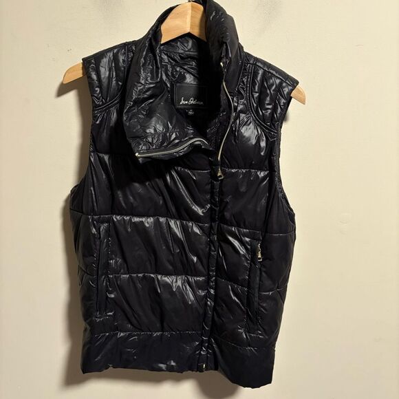 Sam Edelman Puffer Vest in Black- Size Medium - Picture 2 of 12